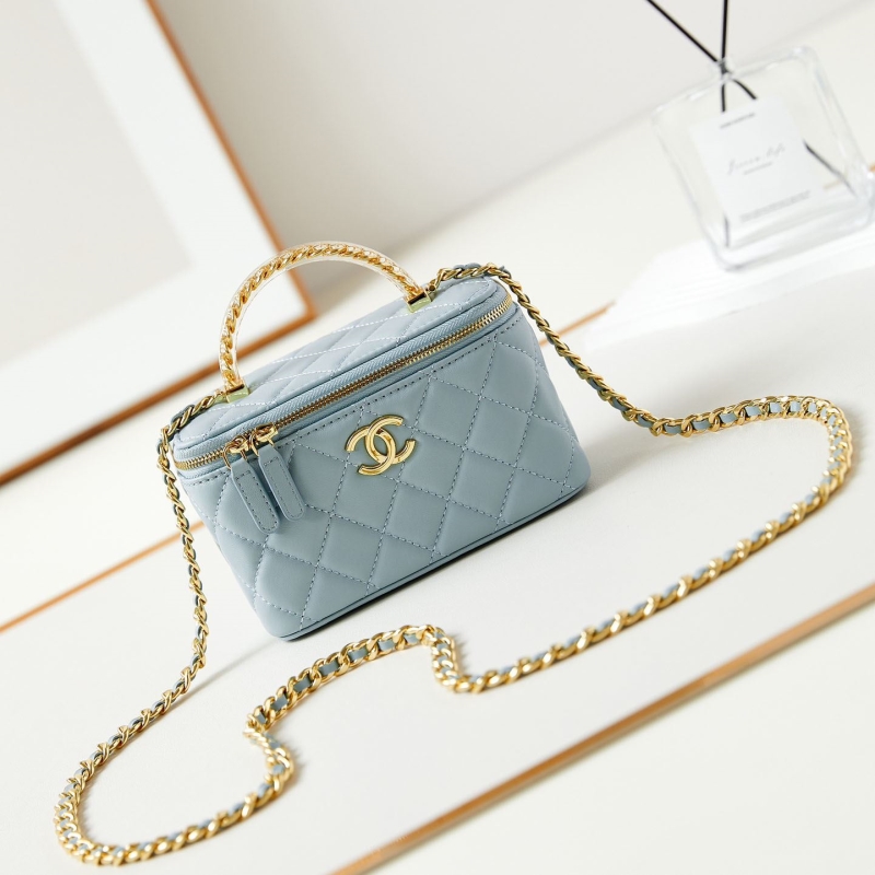 Ch*el cosmetic bags